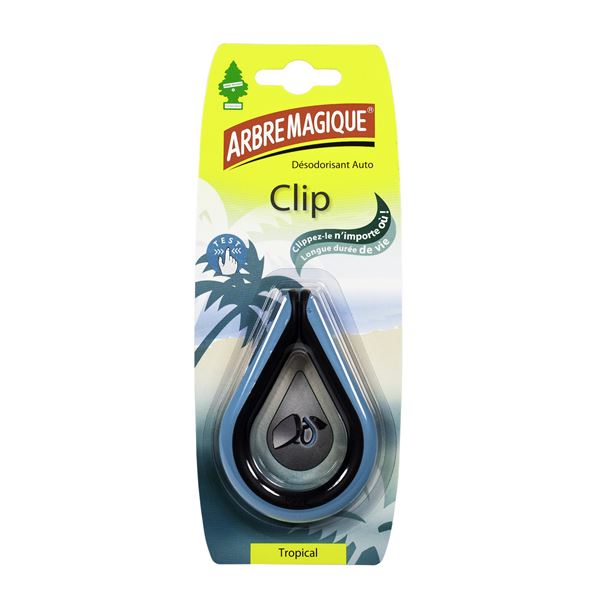 Désodorisant voiture Arbre Magique Clip tropic