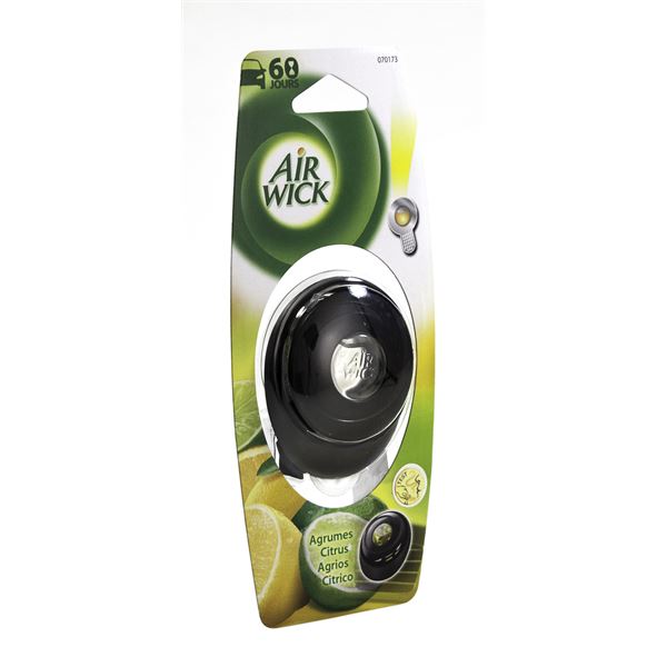 Désodorisant voiture membrane agrumes Air Wick