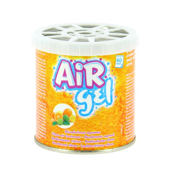 Désodorisant voiture boite, senteur agrumes, Air Gel
