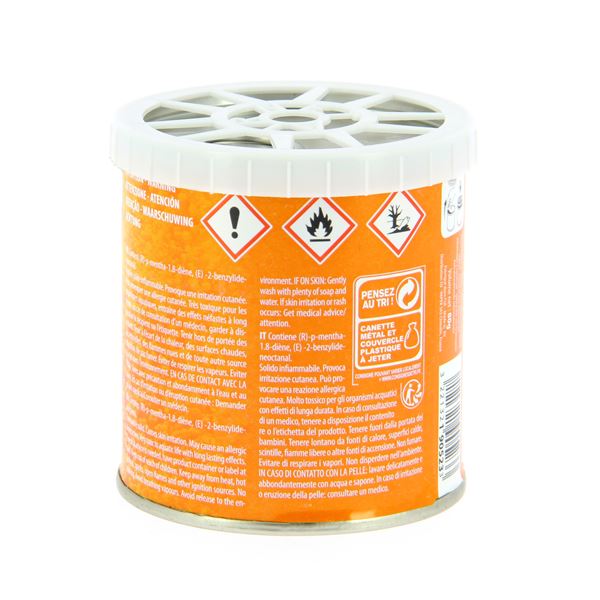 Désodorisant voiture boite, senteur agrumes, Air Gel