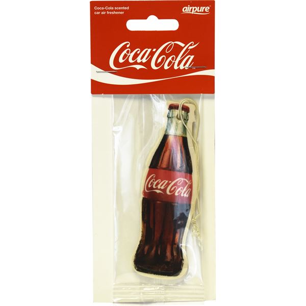 Désodorisant plaquette Coca Cola bouteille