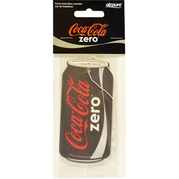 Désodorisant plaquette Coca Cola Zero canette