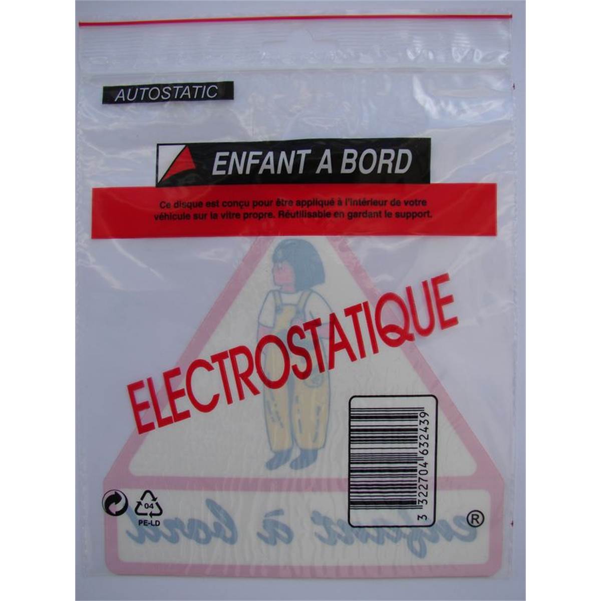 Triangle Enfant À Bord Statique