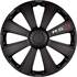 Enjoliveurs 14 pouces RST Noir x4