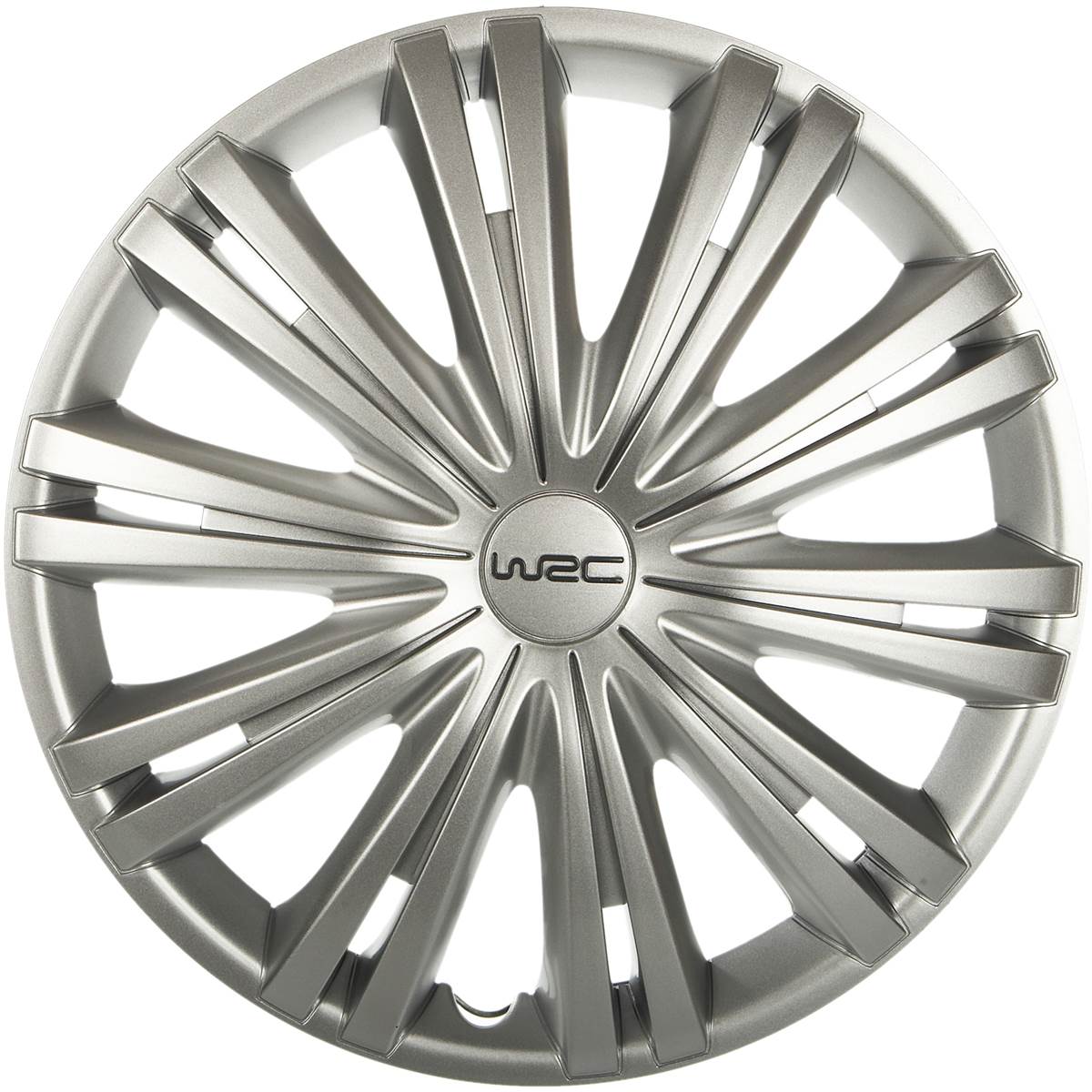 4 Enjoliveurss 16'' Wrc N°1 Silver