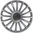 1 enjoliveur en ABS, design bâtons silver