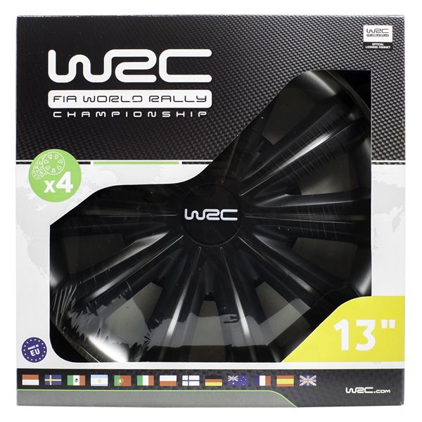 Enjoliveur WRC 13" bicolore x 4