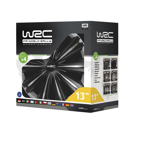 Enjoliveur WRC 13" bicolore x 4