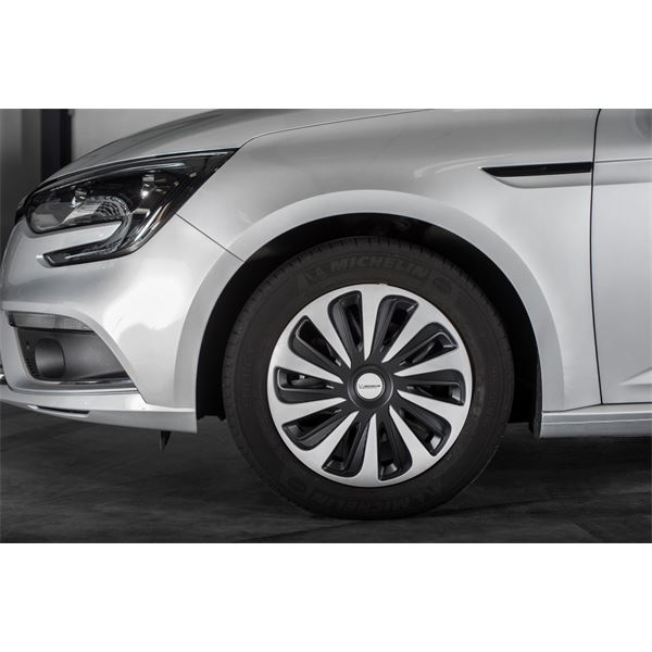 4 Enjoliveurs MICHELIN 15 pouces NVS 3D Black Edition