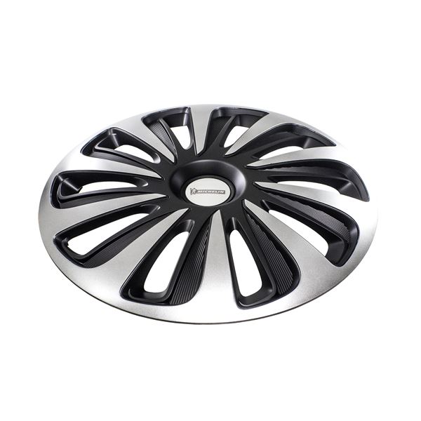 4 Enjoliveurs MICHELIN 15 pouces NVS 3D Black Edition