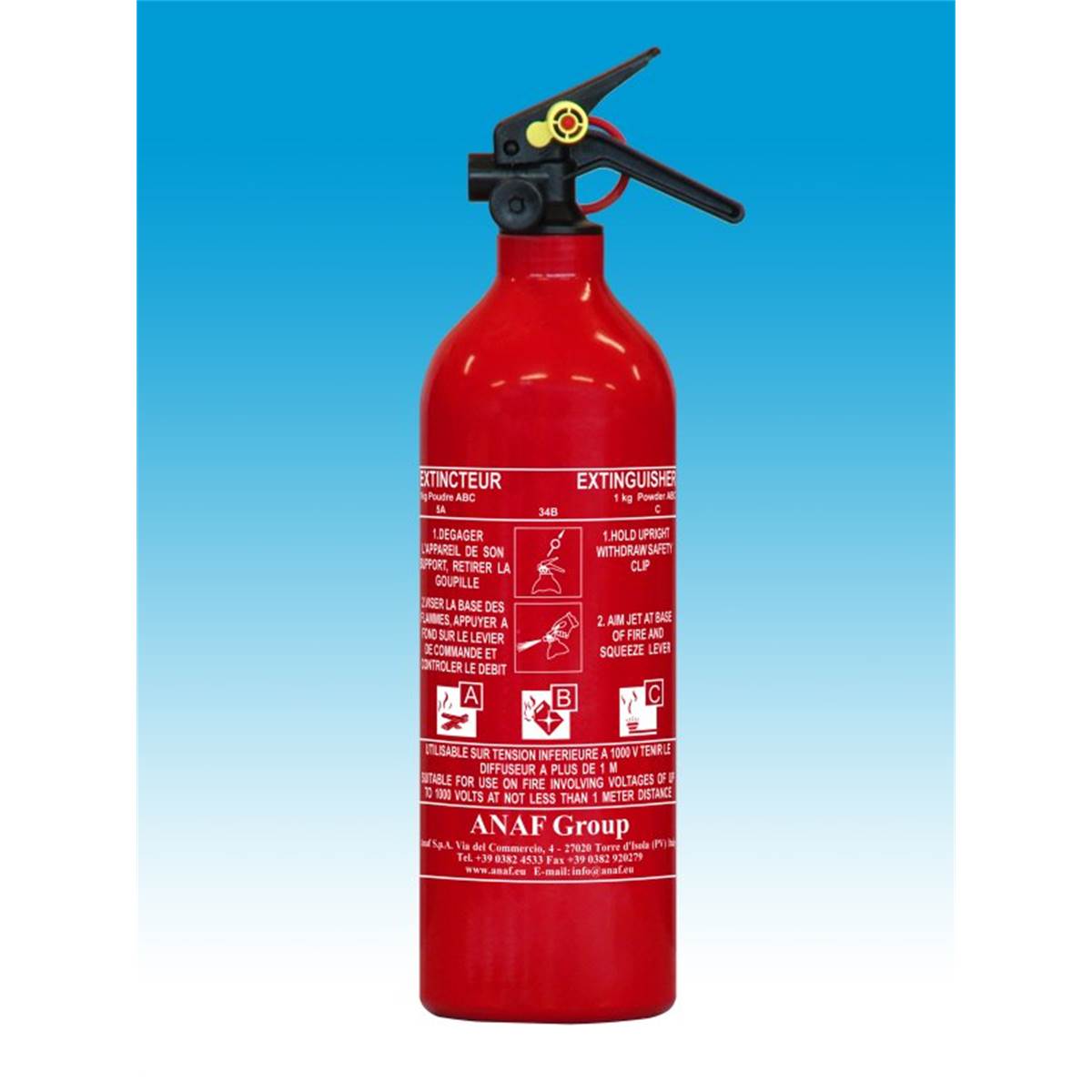 Extincteur Auto 1kg