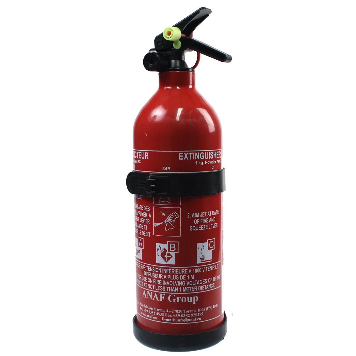 Extincteur Véhicule Type Abc 1 Kg Tous Feux