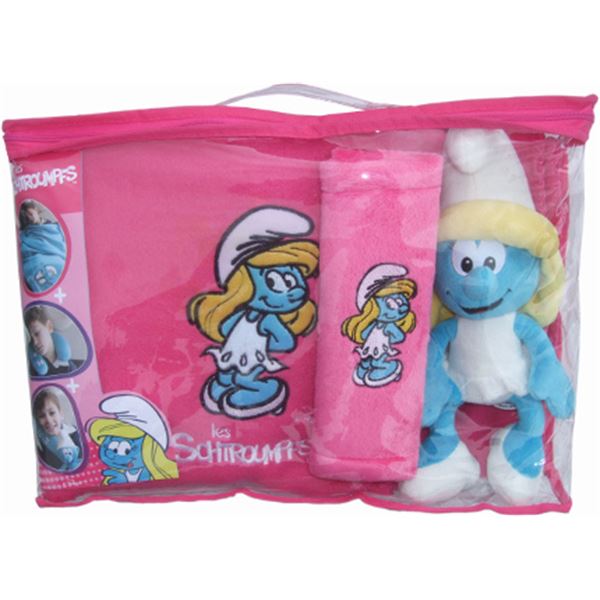 Kit confort voiture enfant Schtroumpfette