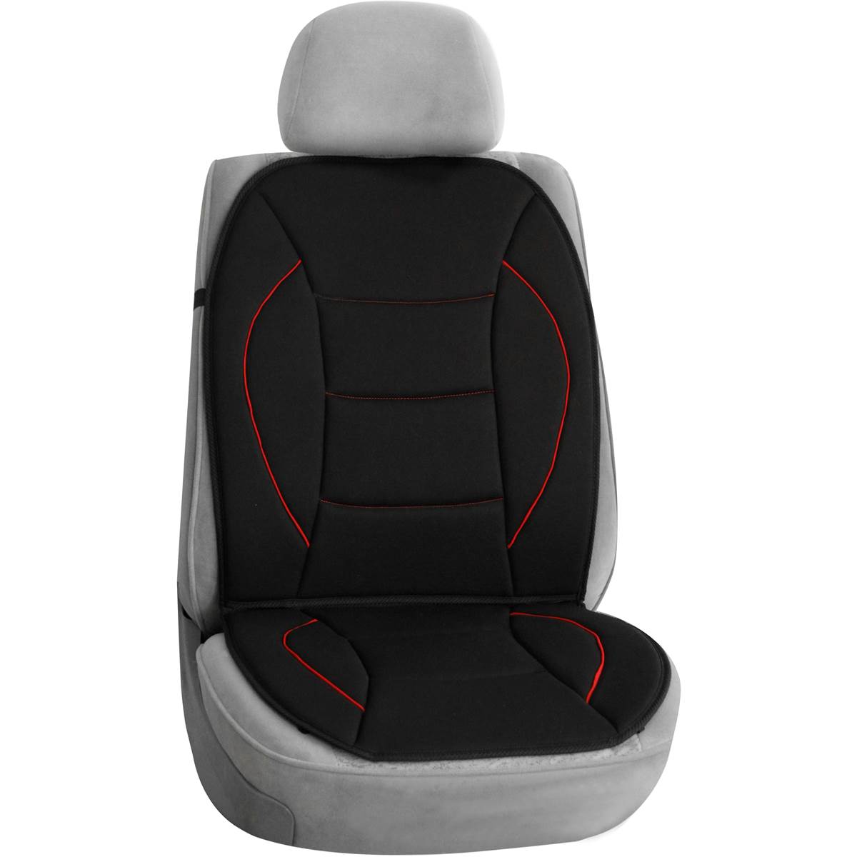 Couvre Siège En Polyester Avec Bande Rouge