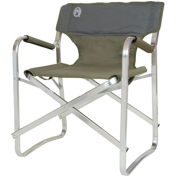 Fauteuil aluminium kaki Coleman Feu Vert