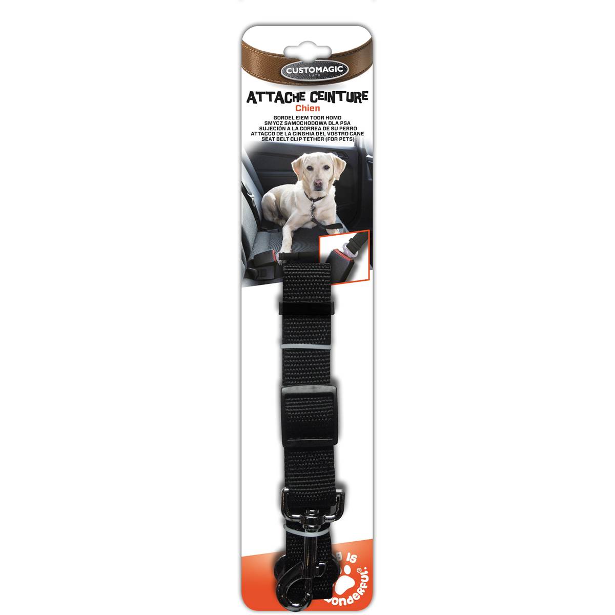 Ceinture De Sécurité Pour Chien Customagic