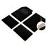 4 tapis moquette universels Velours ganse beige