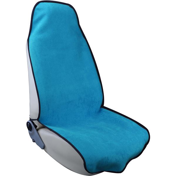 Couvre-siège voiture Beach Cover bleu