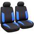 Housses de siège voiture universelles Bristol Bleu pour sièges avant