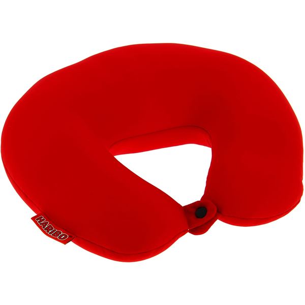 Coussin crocodile 2 en 1 Rouge Haribo