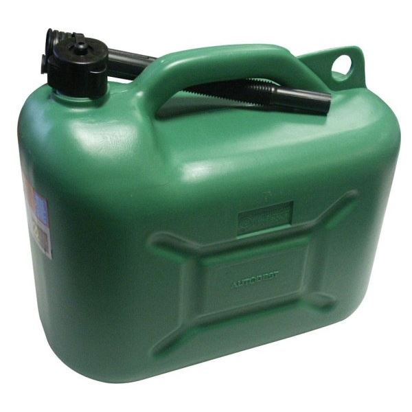 Jerrican carburant en métal vert US 20L - Auto5