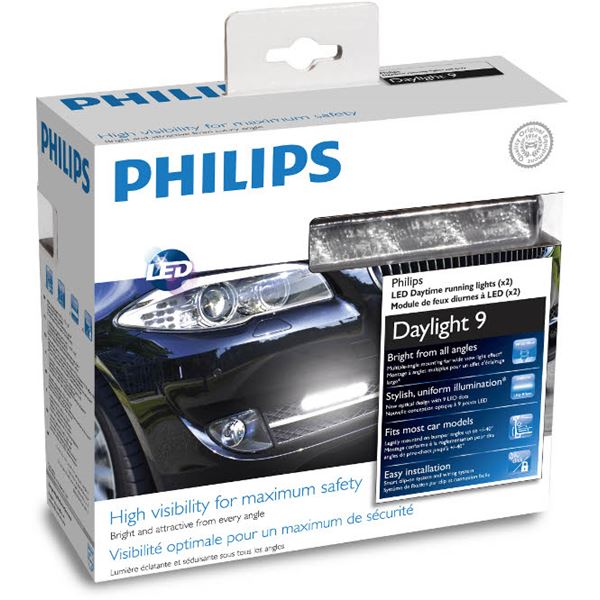 2 ampoules Philips Premium LED Ultinon H7 - Feu Vert