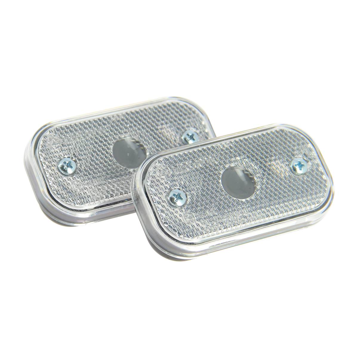 2 Feux Remorque Gabarit Blancs Feu Vert