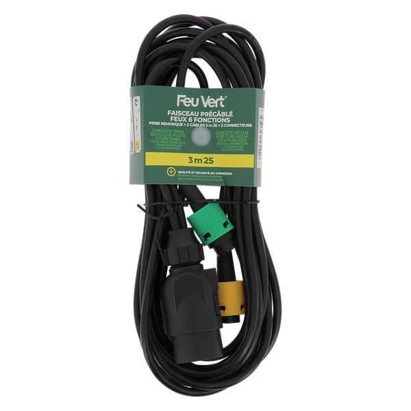 Faisceau feux 6 fonctions 3 m 25 Feu Vert