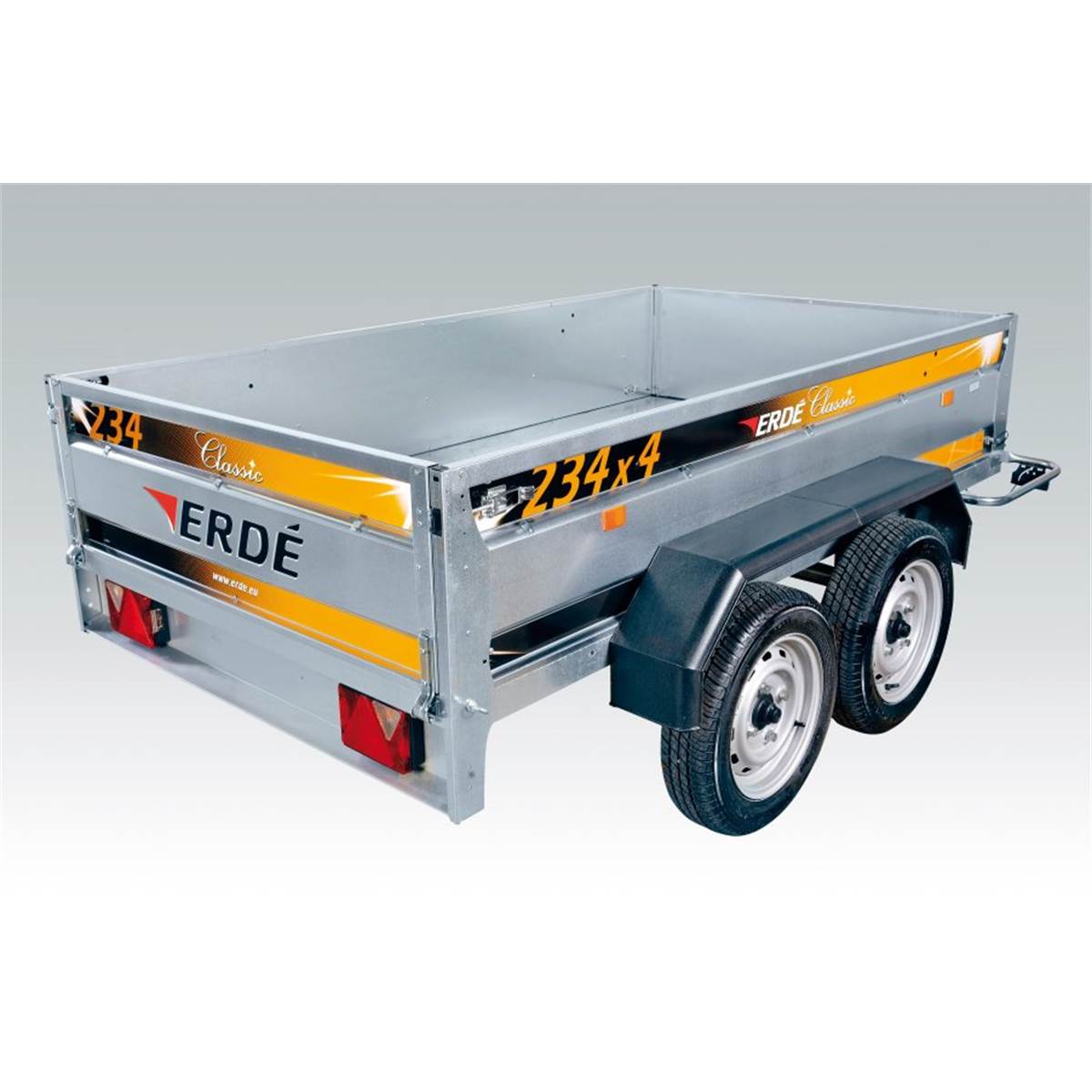 Remorque Erde 234x4 - Double Essieux