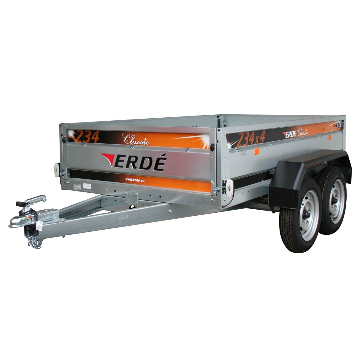 Remorque Erde 234x4 Classic - Double Essieux
