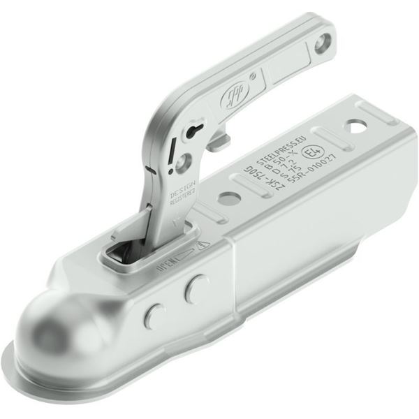 Tête de timon remorque Feu Vert largeur 45 mm