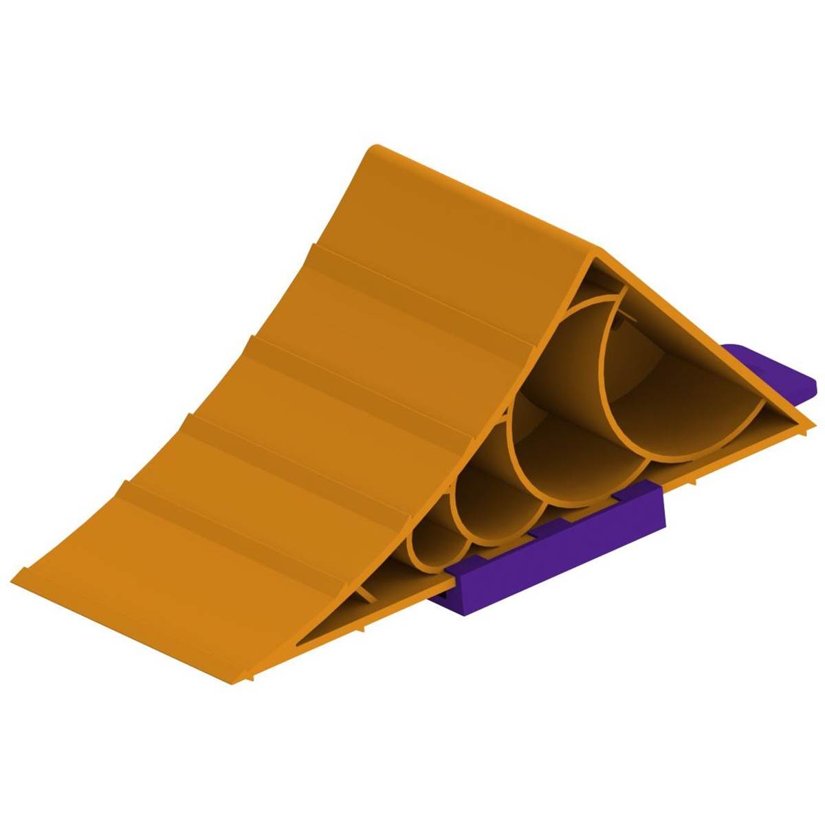 Cale Roue Plastique Feu Vert