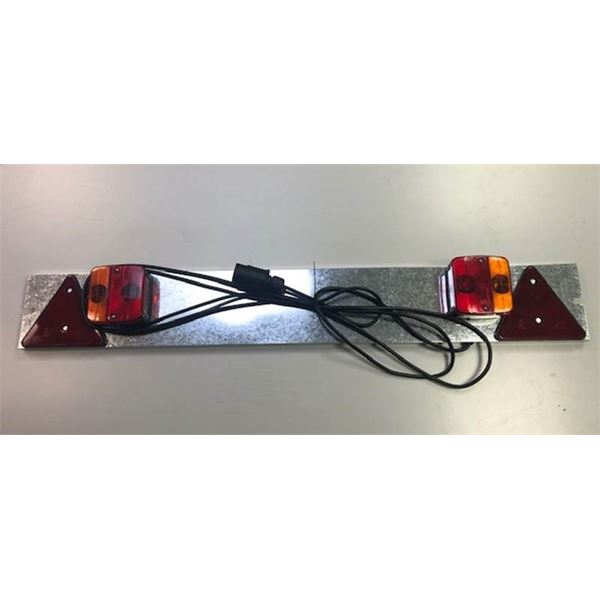 RAMPE DE SIGNALISATION BAGAGÈRE MÉTAL 1 M NOREP