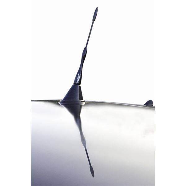 Brin d'antenne radio aluminium noir WRC