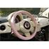 Couvre volant simili rose avec strass Pink Diamond