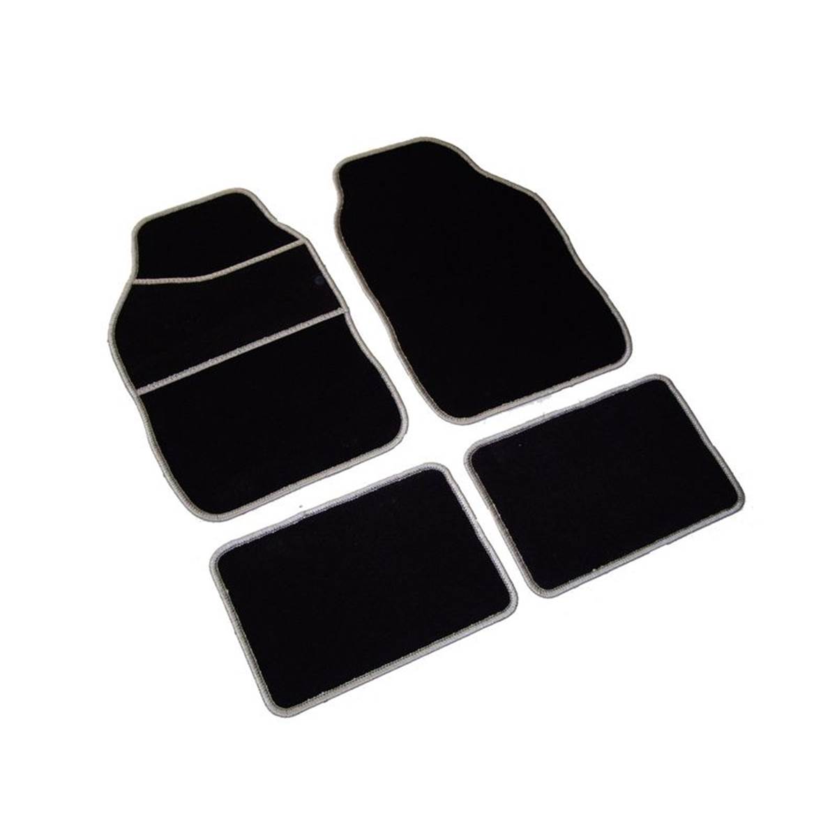 Tapis (4 pièces) Moquette Universels Argent Vogue