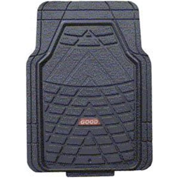 Tapis De Voiture Universels 4 Pièces En PVC Imperméable - Revêtement Caoutchouc, 3.6 Kg - Pour Toutes Voitures