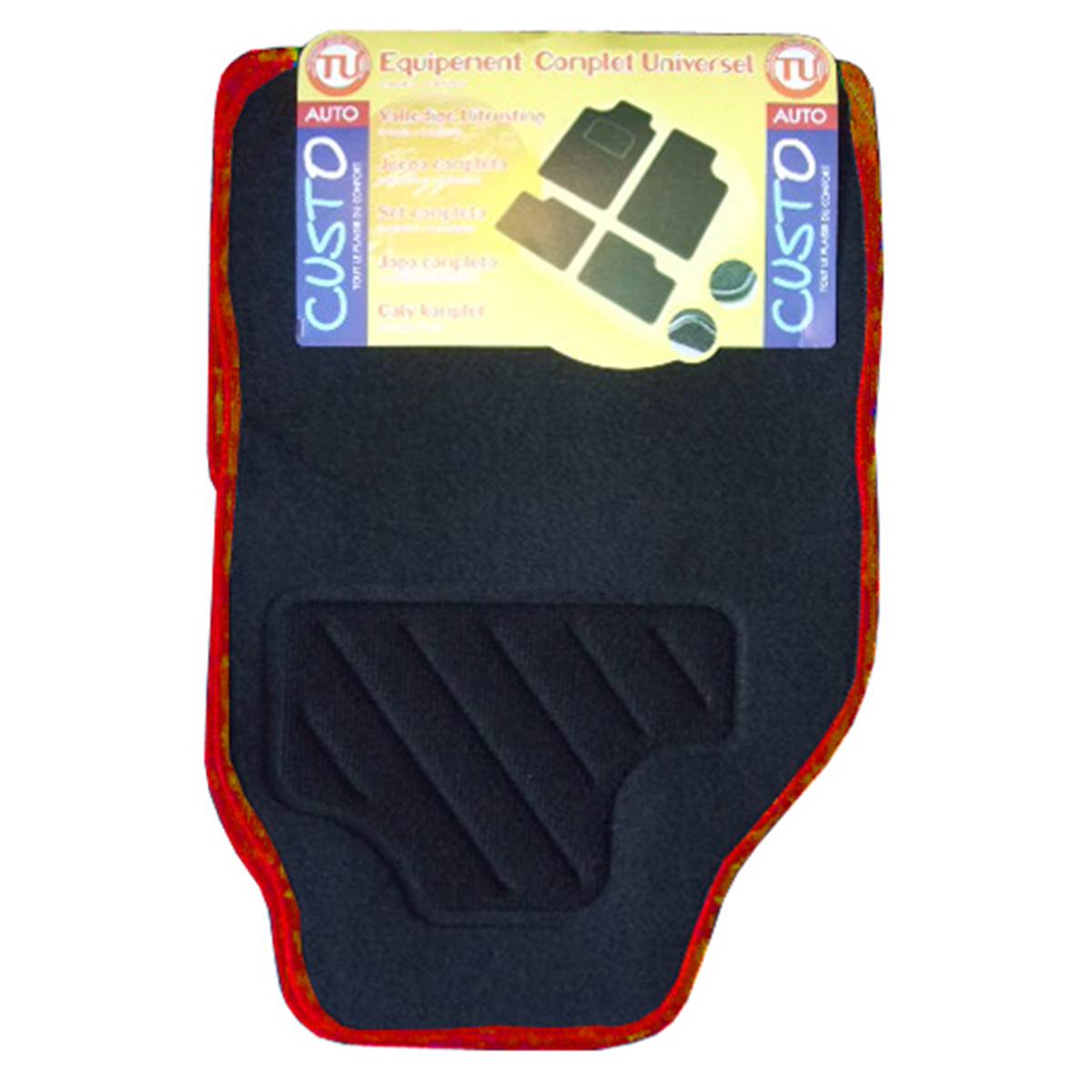 Tapis Universel Moquette Atoll Rouge