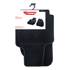 2 tapis avant universels moquette noire CONTACT