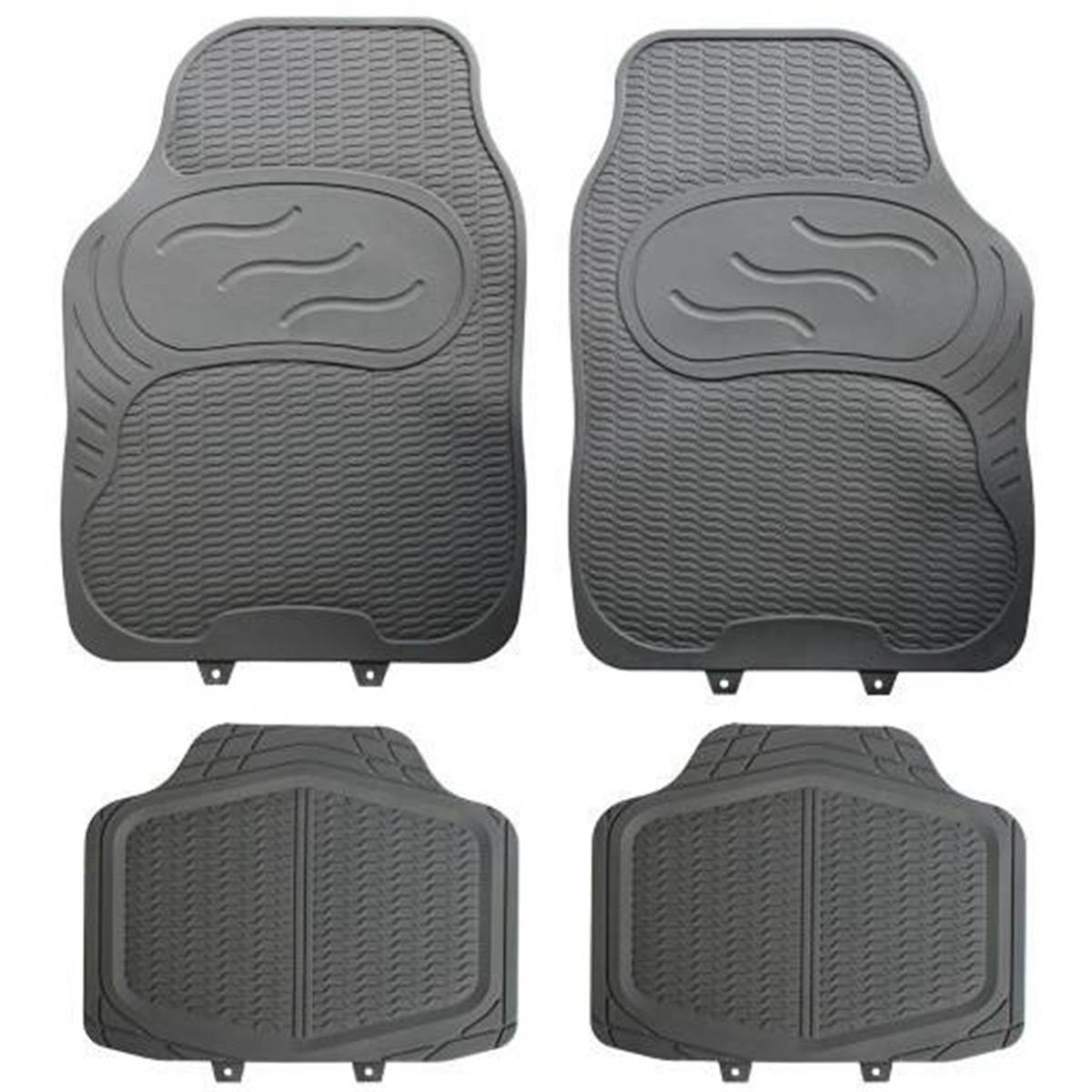 Jeu De Tapis (4 pièces) Universel Pvc Basic