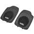 2 tapis PVC/moquette universels noir WRC