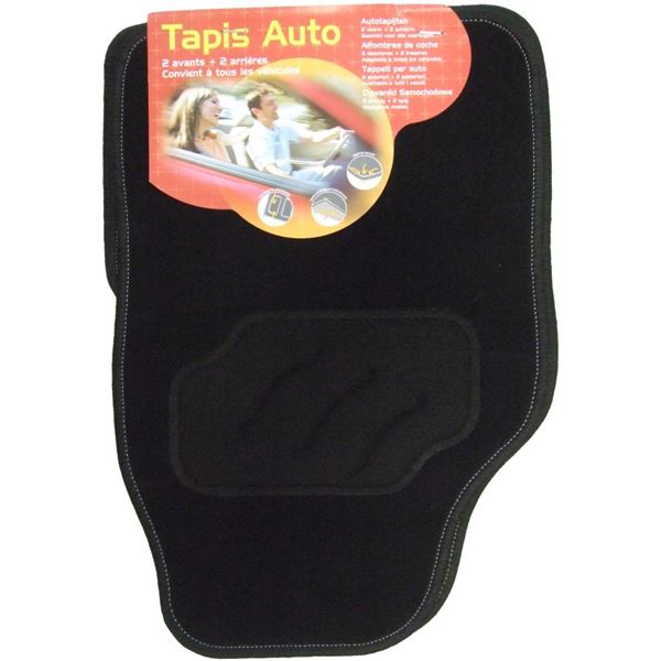 Tapis moquette Apollo noir