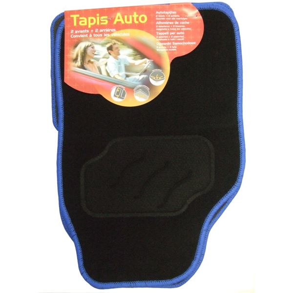 Tapis moquette Apollo bleu
