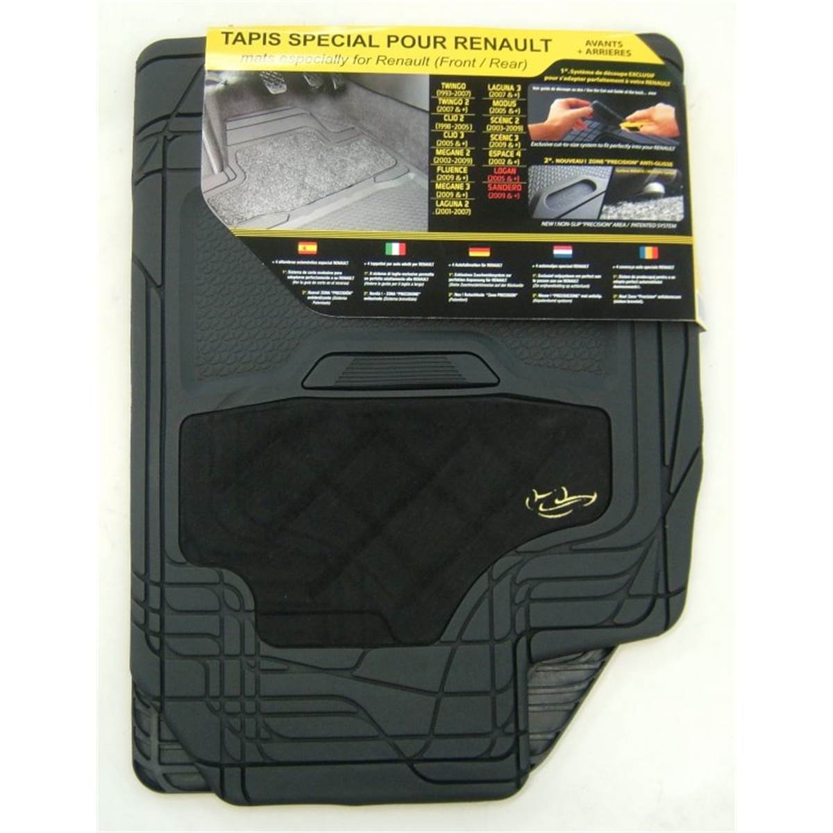 Tapis (4 pièces) Adaptable Pour Renault