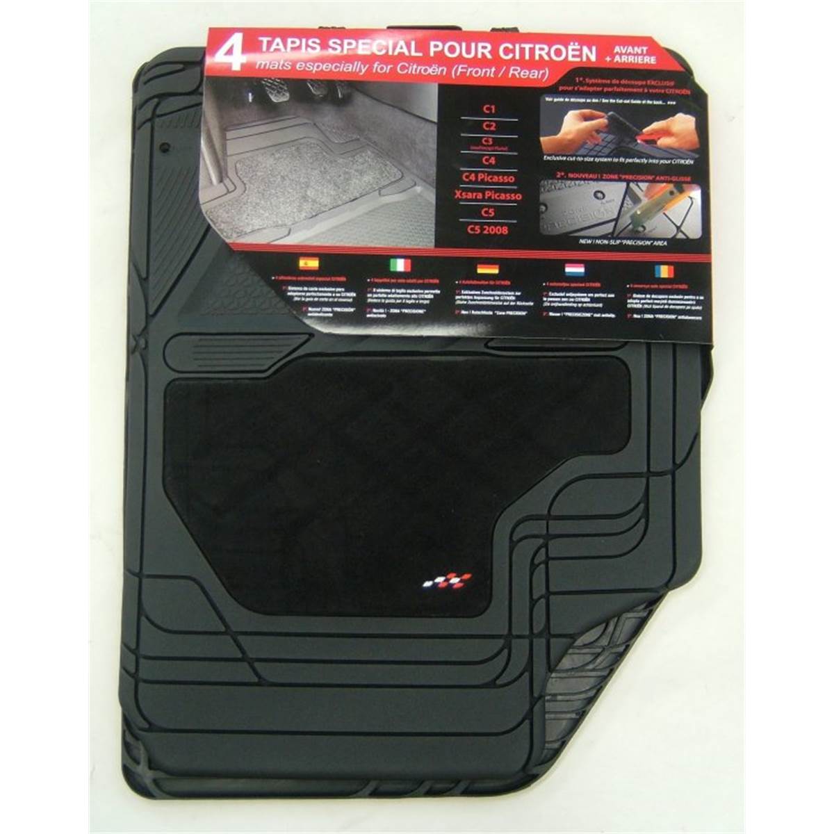 Tapis (4 pièces) Adaptable Pour Citroën