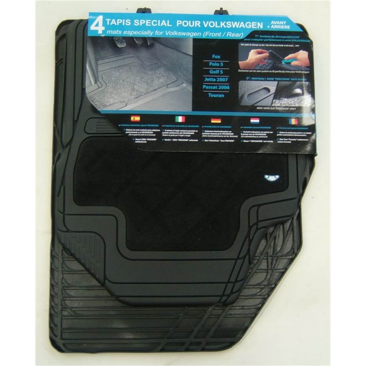 Tapis (4 pièces) Adaptable Pour Volskwagen
