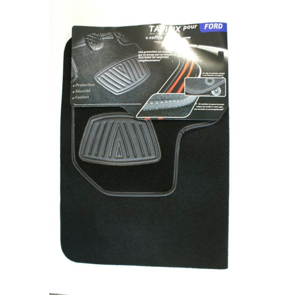 Tapis Adaptable Pour Ford + Coffre Offert Tapifix