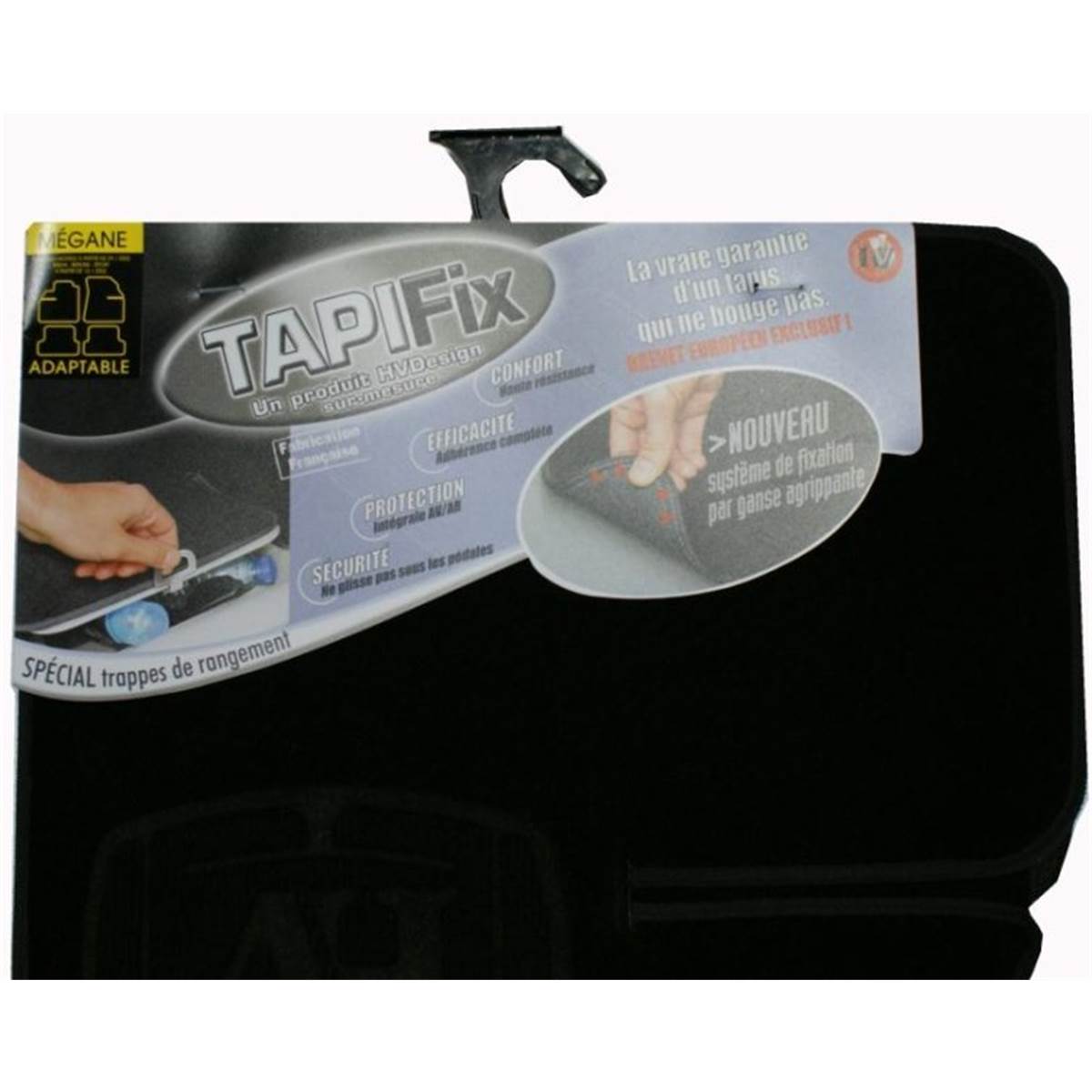 Tapis (4 pièces) + Tapis Coffre Sur Mesure Pour Renault Megane