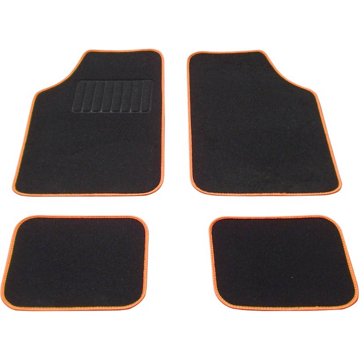 Tapis (4 pièces) Moquette Universels Balzac Orange