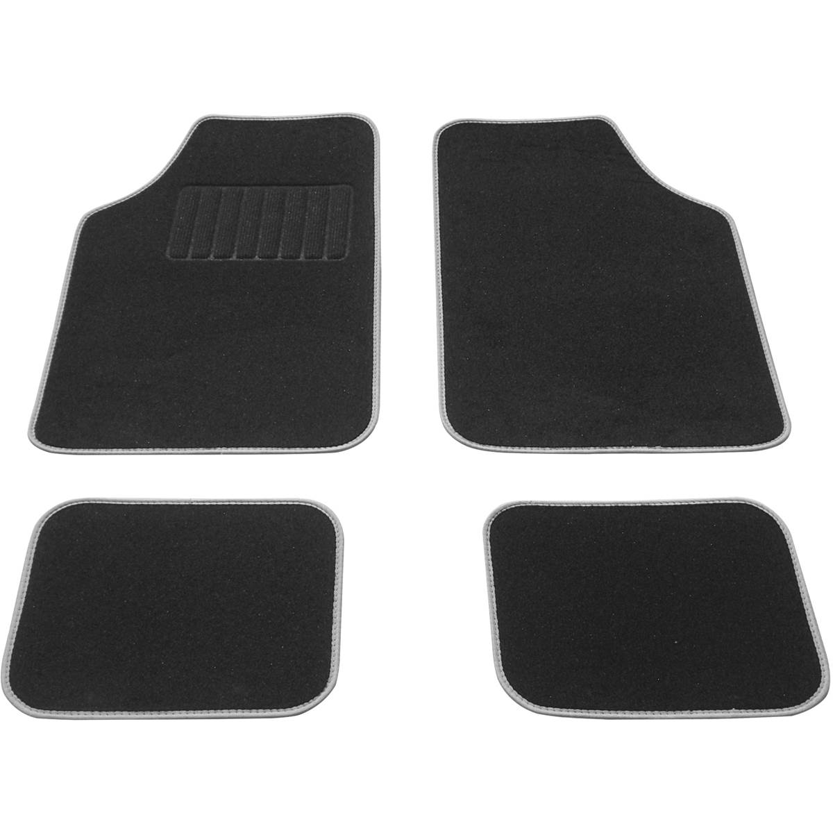 Tapis (4 pièces) Moquette Universels Balzac Gris